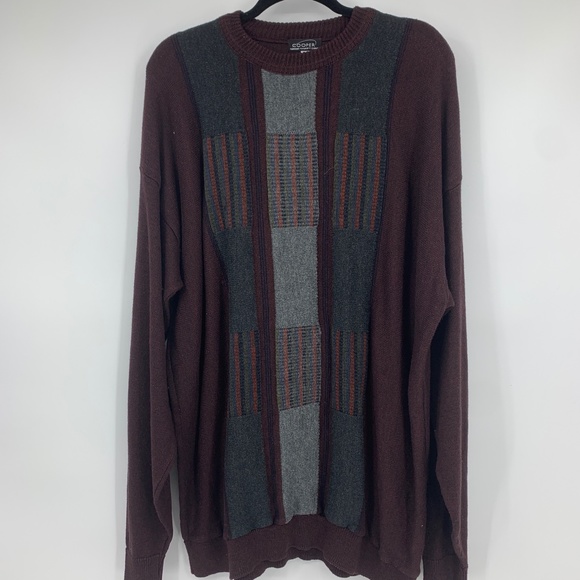 Cooper Knitting Mills mens 3XLT Sweater Knit - Picture 1 of 5